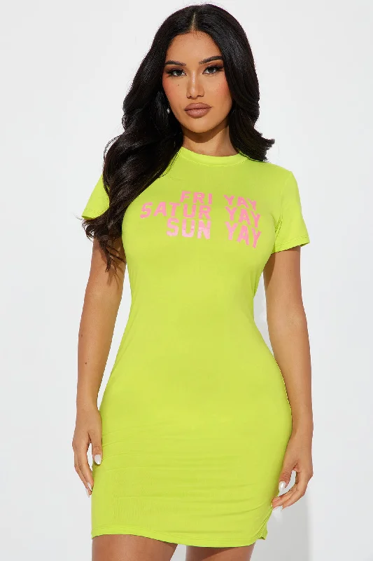 Weekend Ready PJ Sleep Shirt - Lime