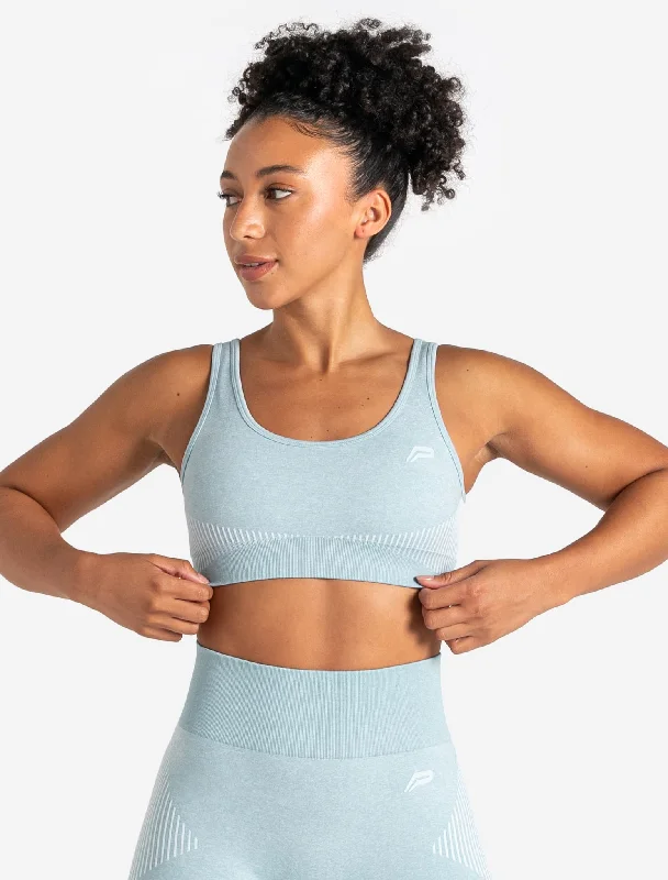 ADAPT 2.0 Seamless Sports Bra - Sky Blue