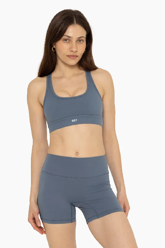 FORMCLOUD® RACER BACK BRA - MINERAL