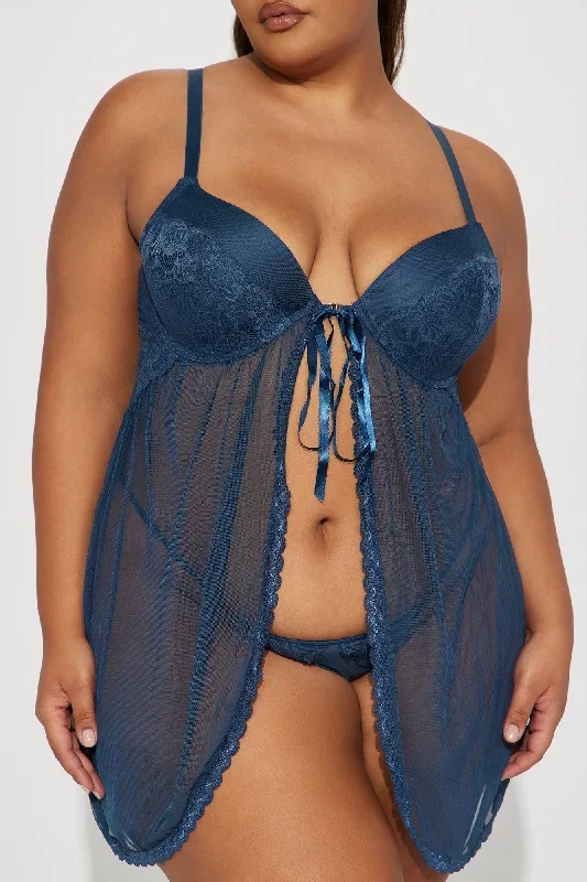 by-your-side-mesh-babydoll-navy