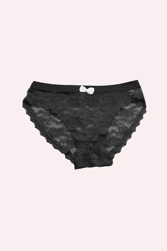 Celeste - Hipster-style Lace Finish women panty