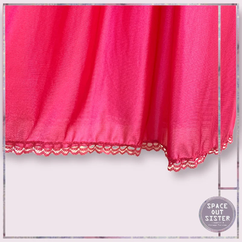 cerise-ruffle-lace-nightdress