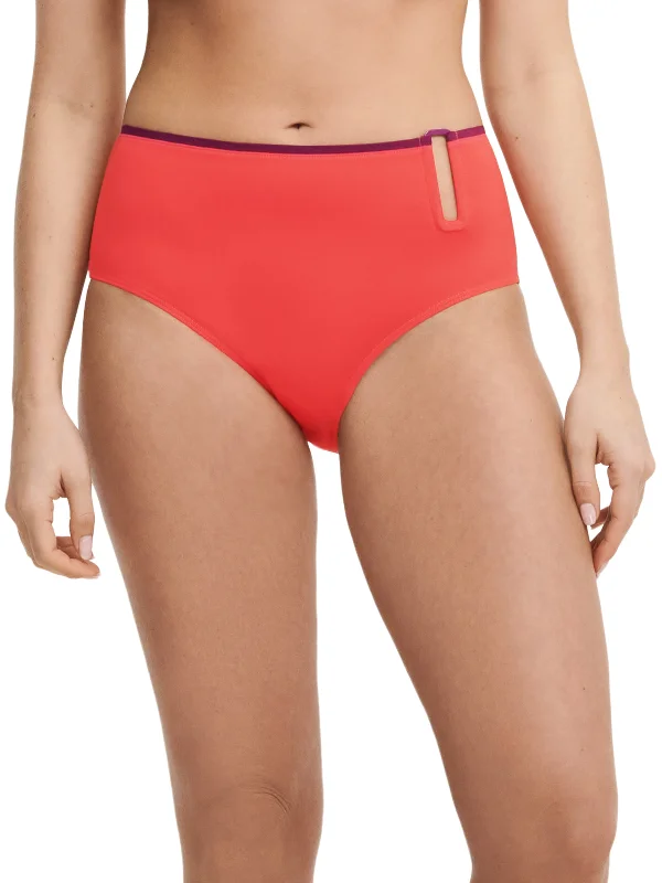 Chantelle Swimwear - Authentic Full Bikini Brief Rouge / Orange