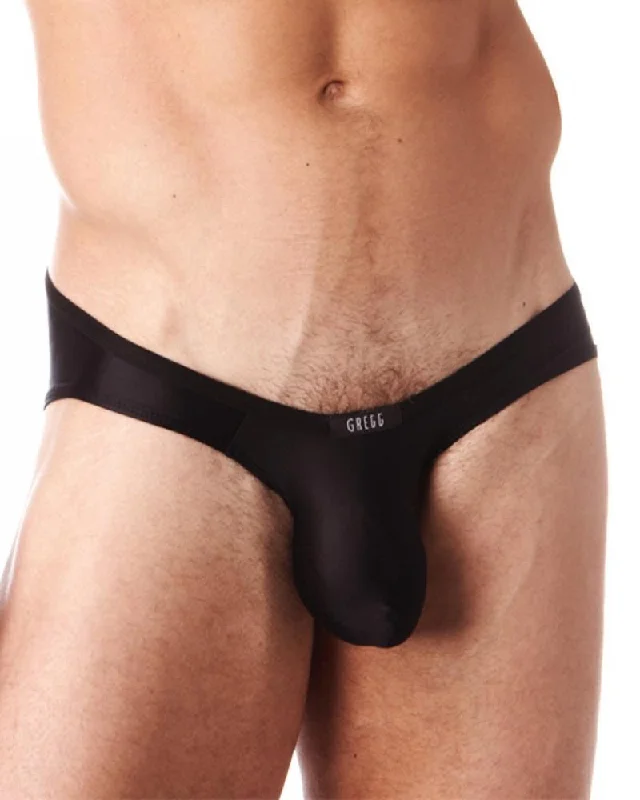 Gregg Homme Brief Voyeur Liquid Touch Briefs Mens Underwear Black 100603 51