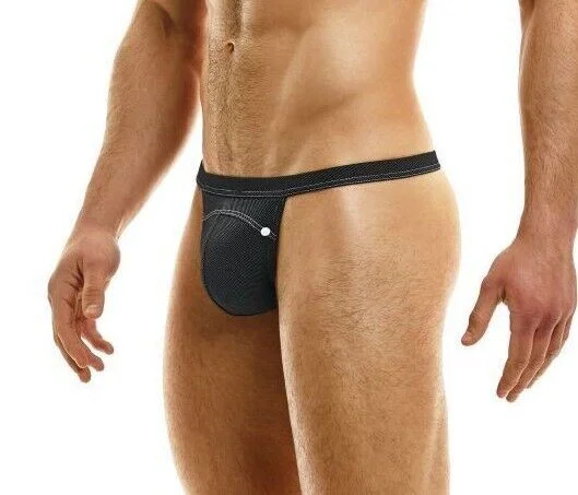 Modus Vivendi Jeans Thong Denim Roomy Pouch Charcoal 05014 37