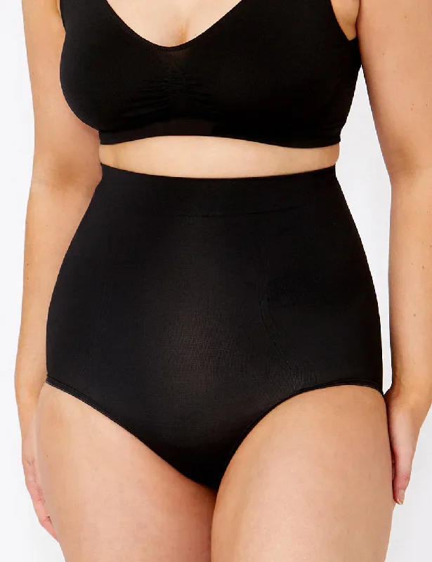 Powerlite High Waisted Brief- Black