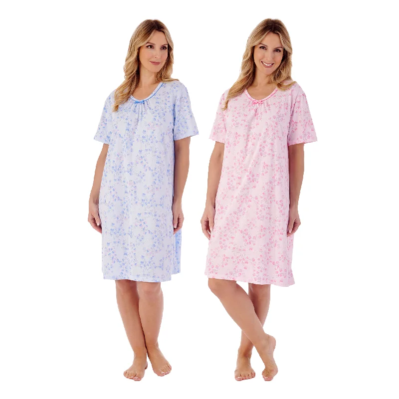 Slenderella Short Length Short Sleeve Nightdress