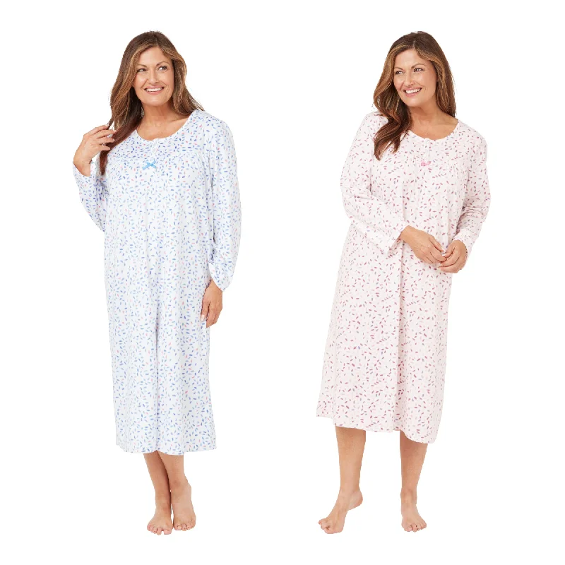 Soft Touch Fleece Patterned Nightdress