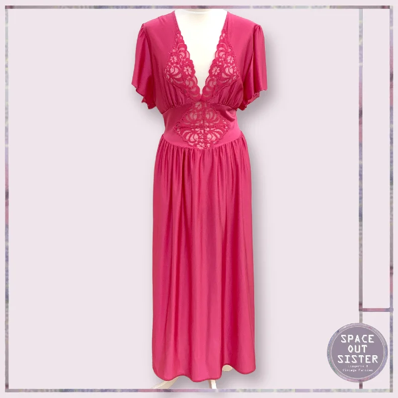 vintage-hot-pink-nightdress