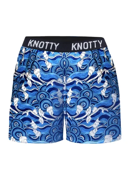 Water Sign Loose Boxer with Pockets