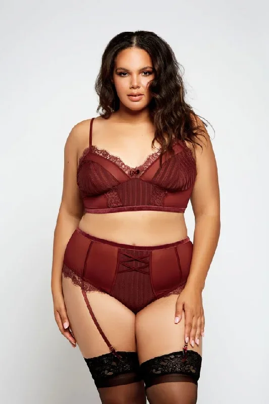 Wild & Luscious- Curvy Size Bra Top Set