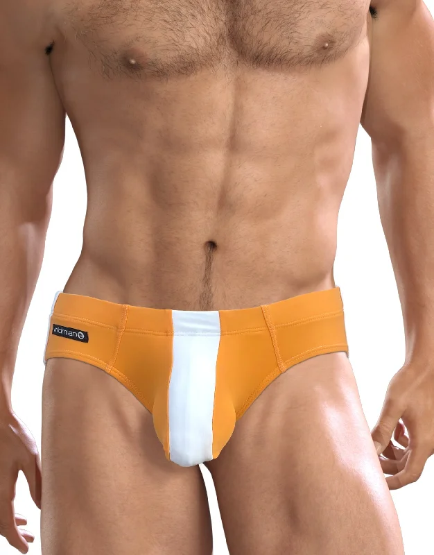 WildmanT Big Boy Pouch Swim Brief Orange