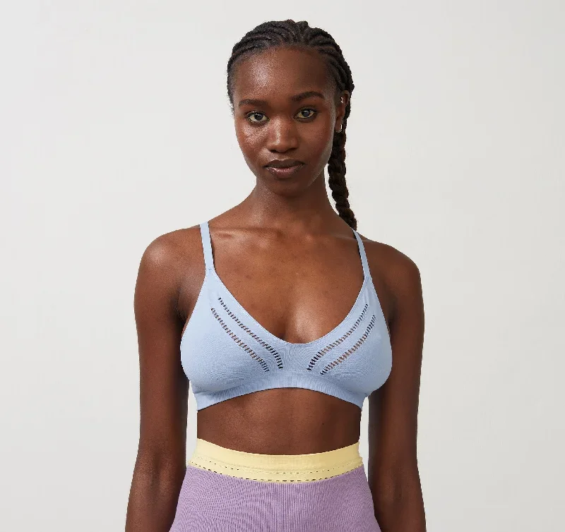 Organic Cotton Seamless Triangle Bra